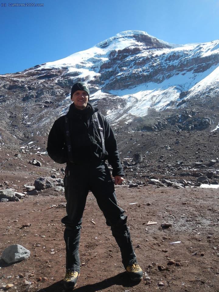 Ecuador: Con el Chimborazo de fondo