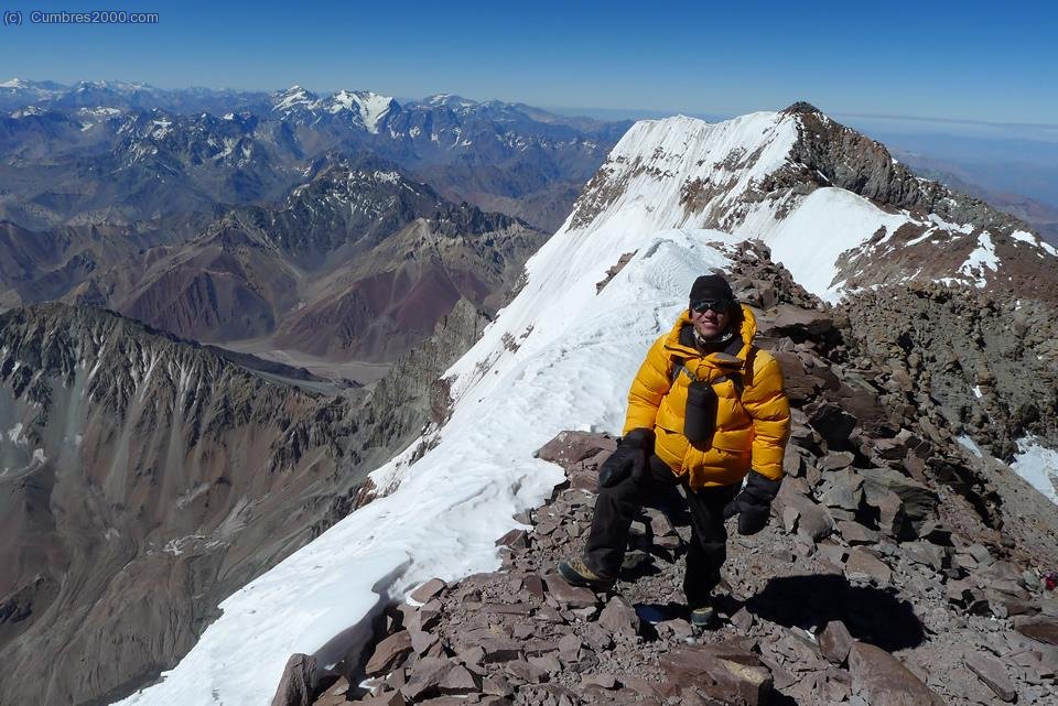 Aconcagua: Filo del Guanaco y la Pared Sur